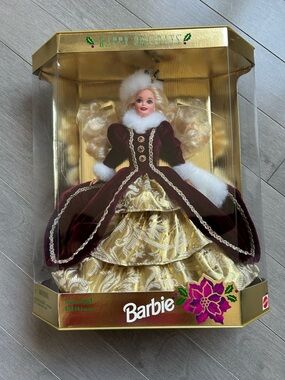 1996 Happy Holidays Barbie Doll